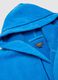 Boys' blue robe in pure organic cotton_3