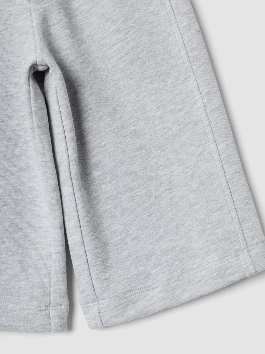 Graue Culotte-Hose aus Bio-Baumwolle_3