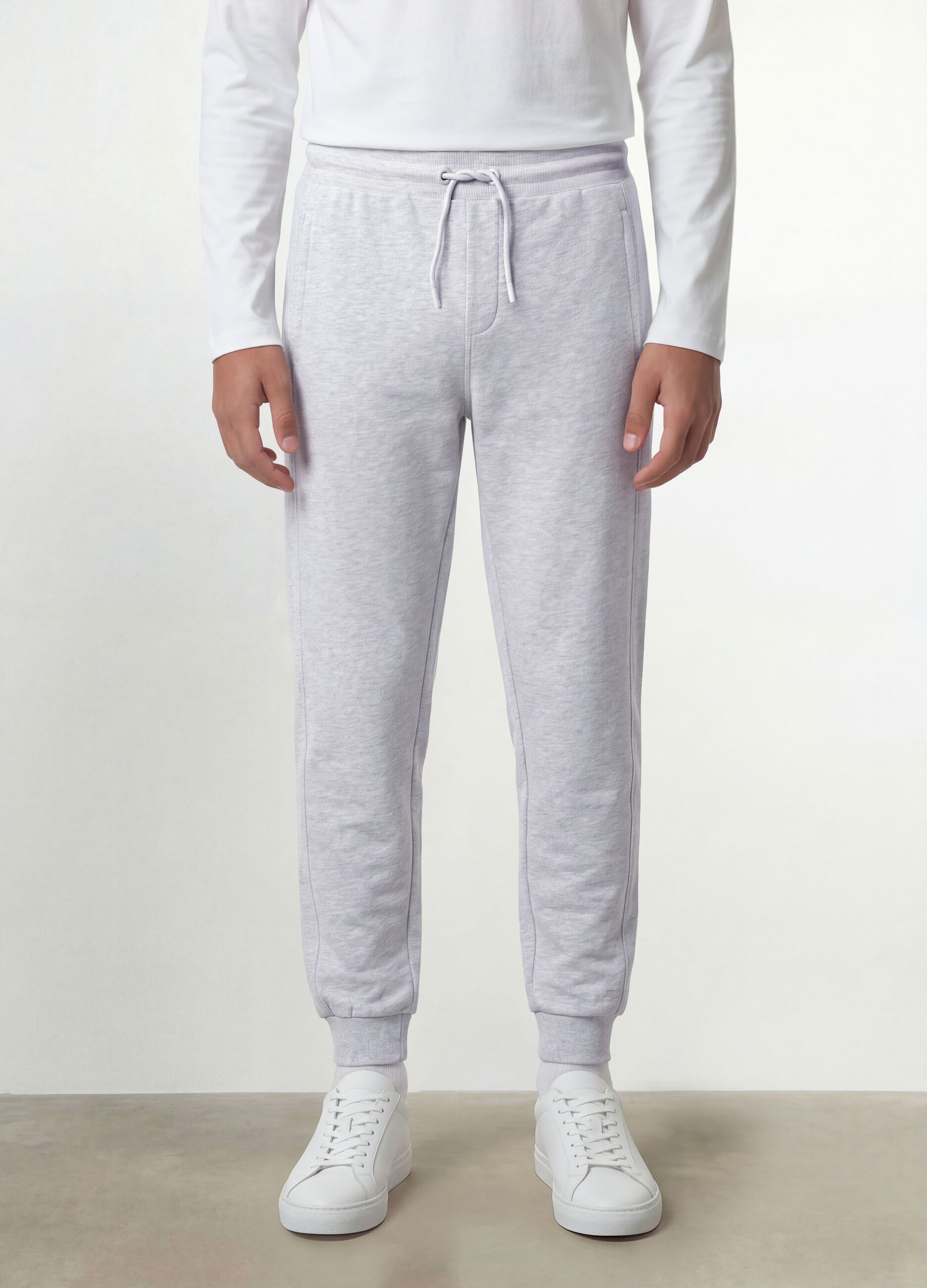 Graue Jogginghose aus Bio-Baumwolle