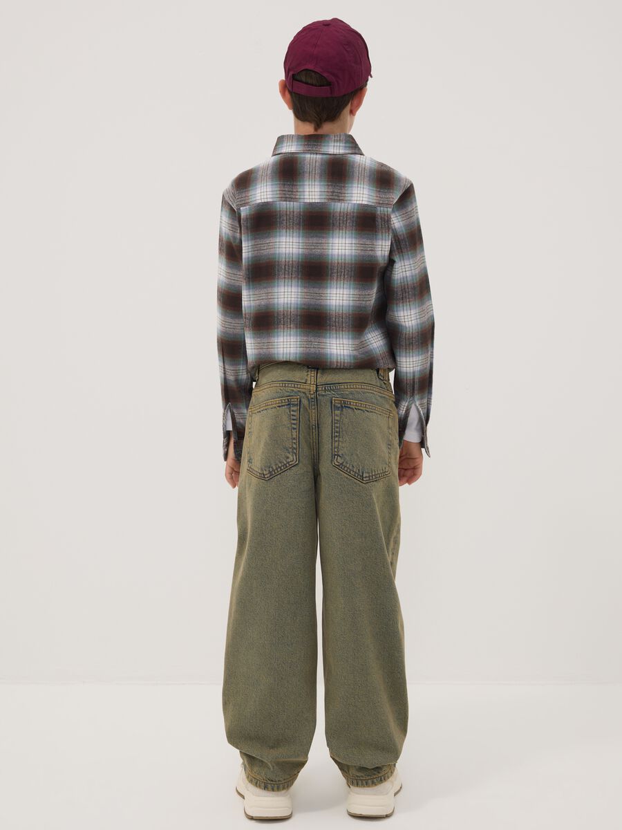 &Tau;&zeta;&iota;&nu; denim &alpha;&pi;ό 100% &beta;&alpha;&mu;&beta;ά&kappa;&iota;, skater &gamma;&rho;&alpha;&mu;&mu;ή_2
