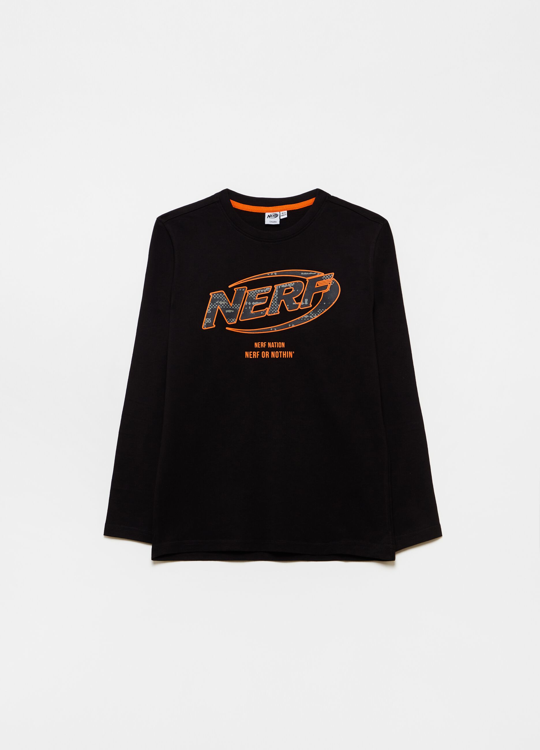 T-shirt maniche lunghe stampa NERF