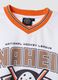 T-shirt branca em algod&atilde;o puro com estampado Anaheim Ducks_1
