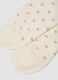 Calzini bianchi in tessuto elasticizzato con fantasia jacquard_2