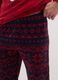 Multicolour regular fit pyjamas with Christmas motif_3