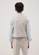 Boys' beige stretch cotton waistcoat slim fit_2