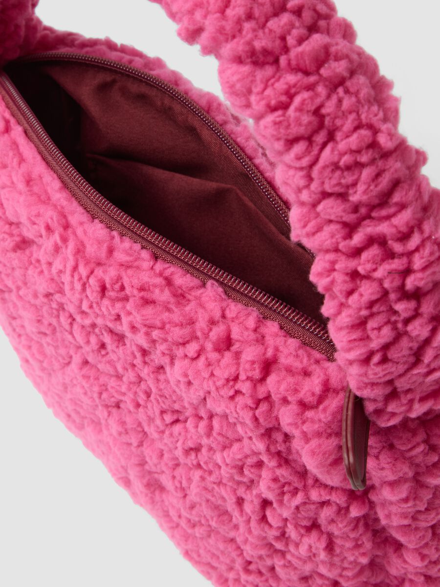 Pink bag with short handle_1
