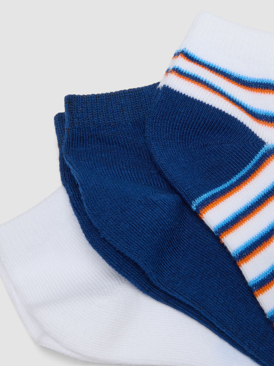 Multipack de calcetines infantiles multicolor de mezcla de algod&oacute;n el&aacute;stico_2