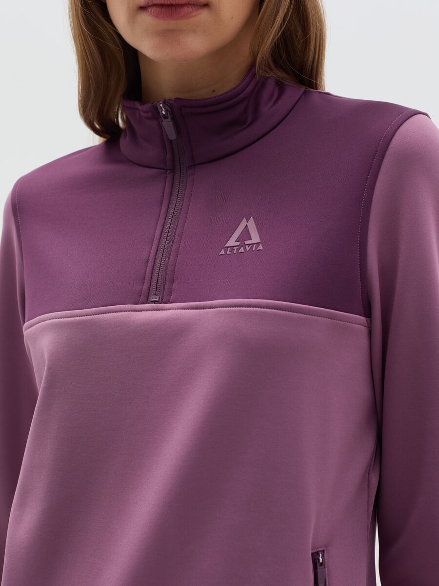 Altavia by Deborah Compagnoni technical half-zip fleece_3