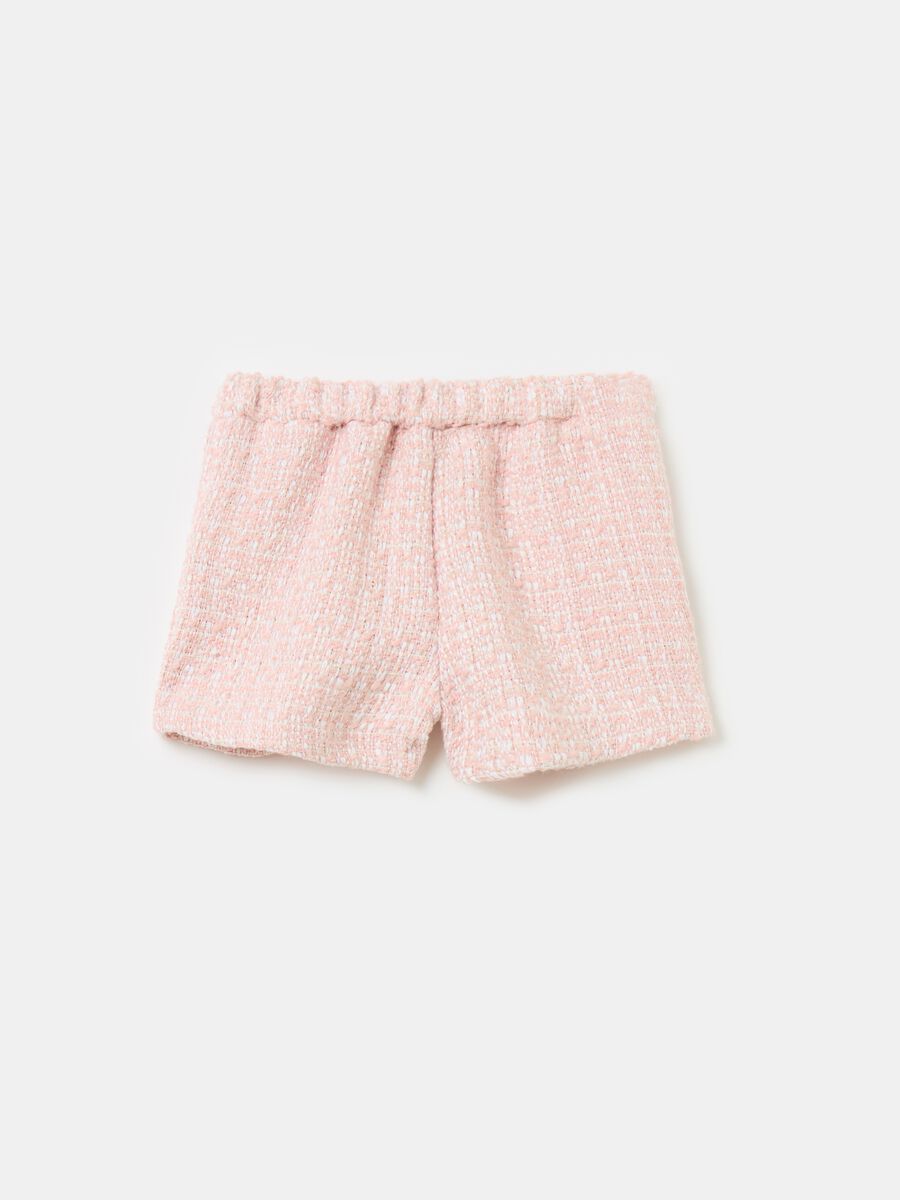 Shorts de tweed con lurex_1