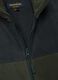 Green fleece zip-neck sweatshirt, regular fit_1