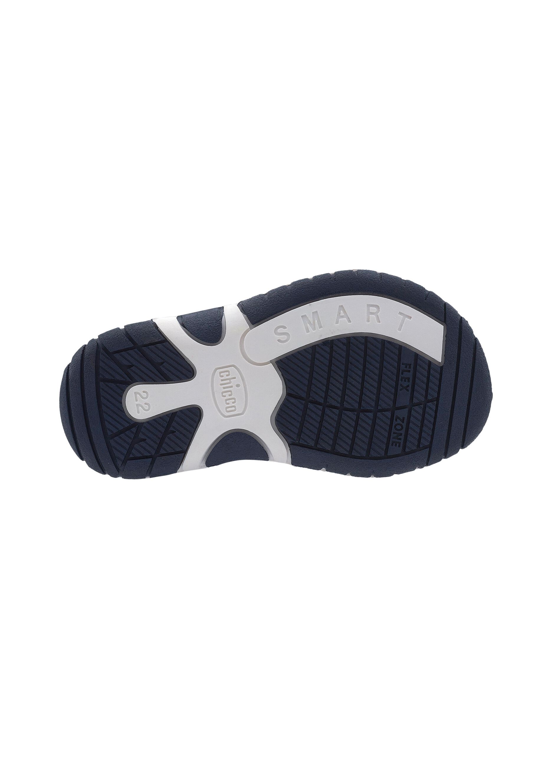 Franklin colourblock sandals with double Velcro strap