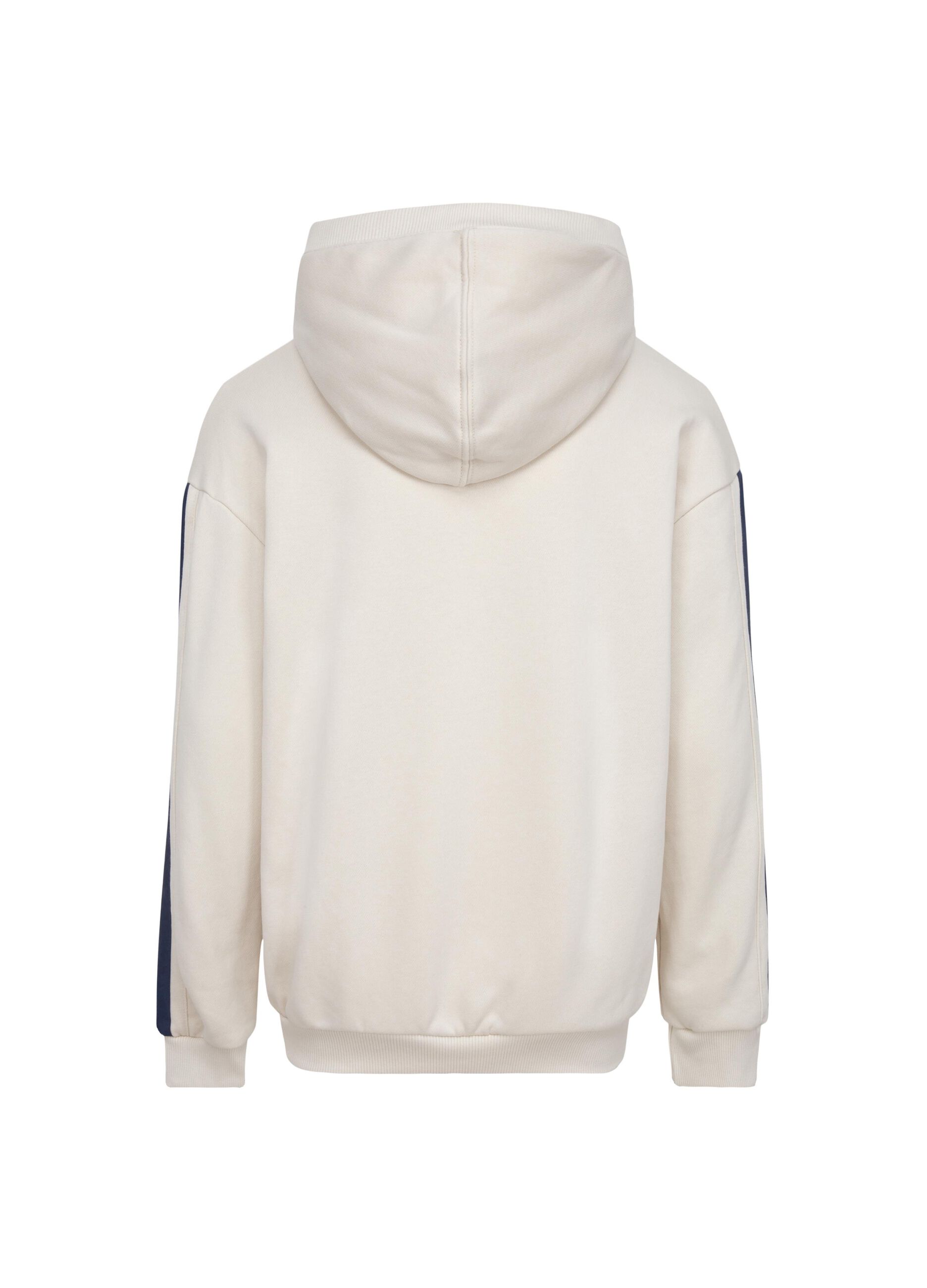 Sweatshirt with hood and Club logo print