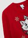 Roter Weihnachts-Pullover f&uuml;r M&auml;dchen, Regular Fit, mit Disney-Stickerei_3