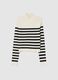 Pullover with striped mock neck_4