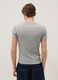 Grey slim fit stretch cotton T-shirt_2
