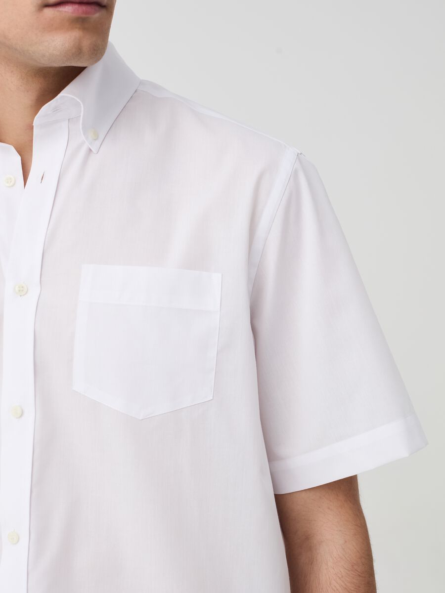 Regular-fit short-sleeved shirt_1