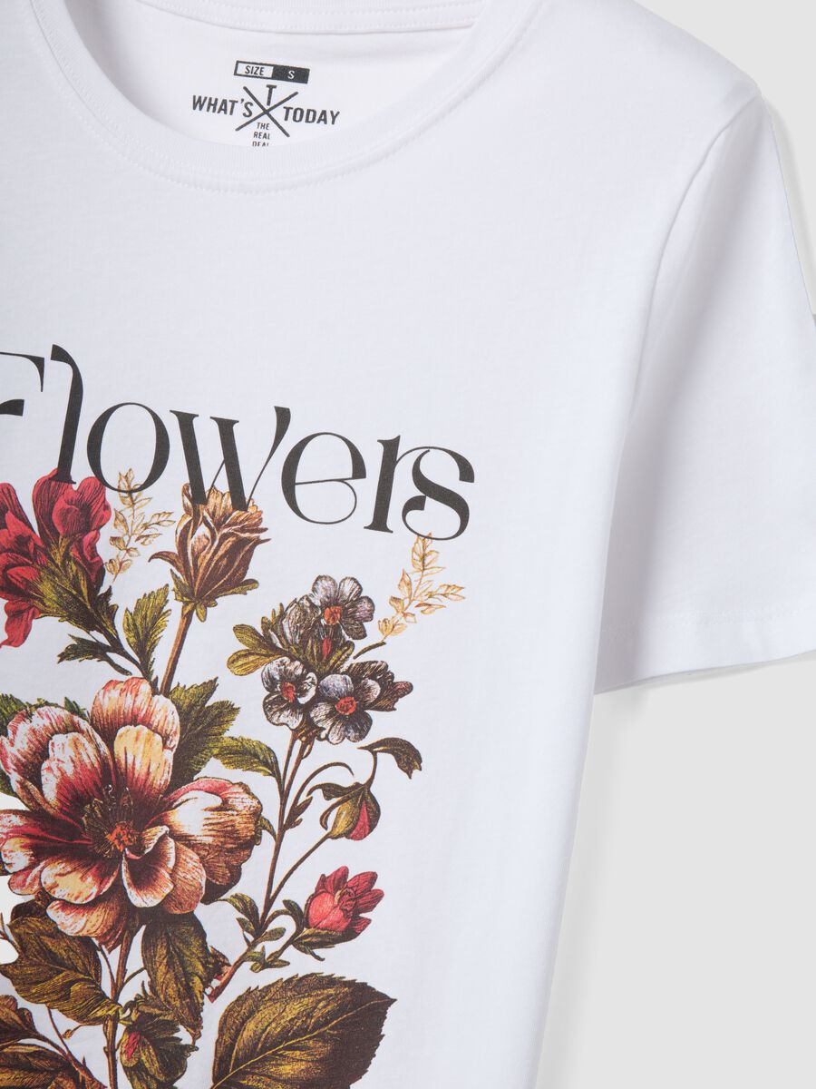 &Lambda;&epsilon;&upsilon;&kappa;ό t-shirt &alpha;&pi;ό &kappa;&alpha;&theta;&alpha;&rho;ό &beta;&alpha;&mu;&beta;ά&kappa;&iota; regular fit &mu;&epsilon; &lambda;&omicron;&upsilon;&lambda;&omicron;&upsilon;&delta;ά&tau;&omicron; &sigma;&chi;έ&delta;&iota;&omicron;_1