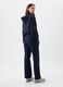 Blue cotton-blend trousers with drawstring and GAP logo_1