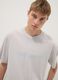 Grey short-sleeve pure cotton T-shirt_3