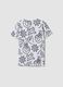 White pure cotton short-sleeve T-shirt_1