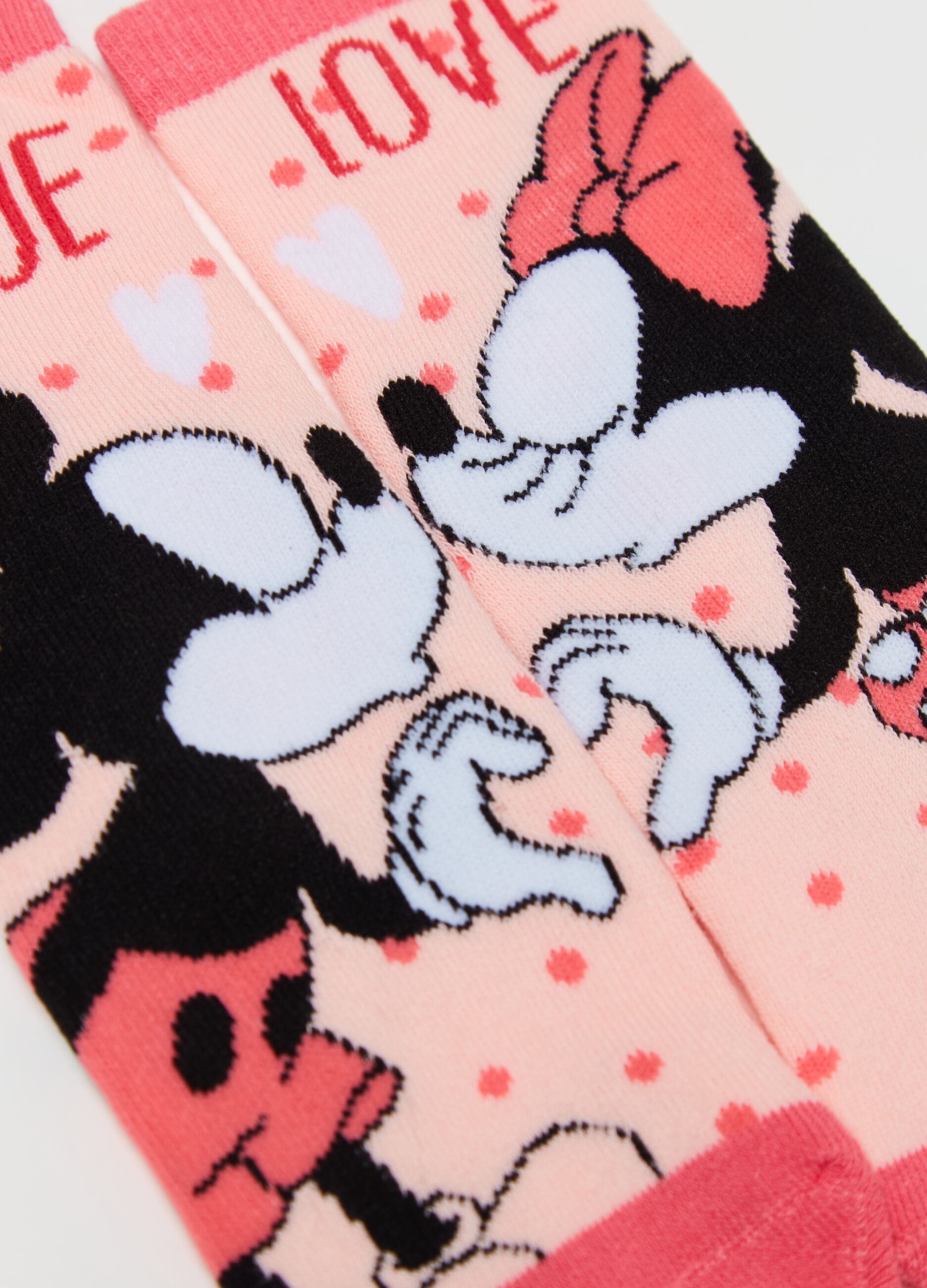 Calcetines antideslizantes con Minnie y Mickey