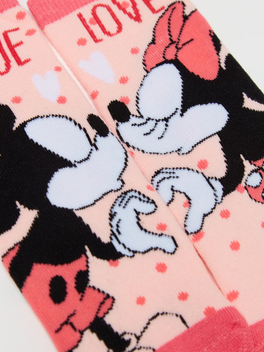 Calcetines antideslizantes con Minnie y Mickey_2
