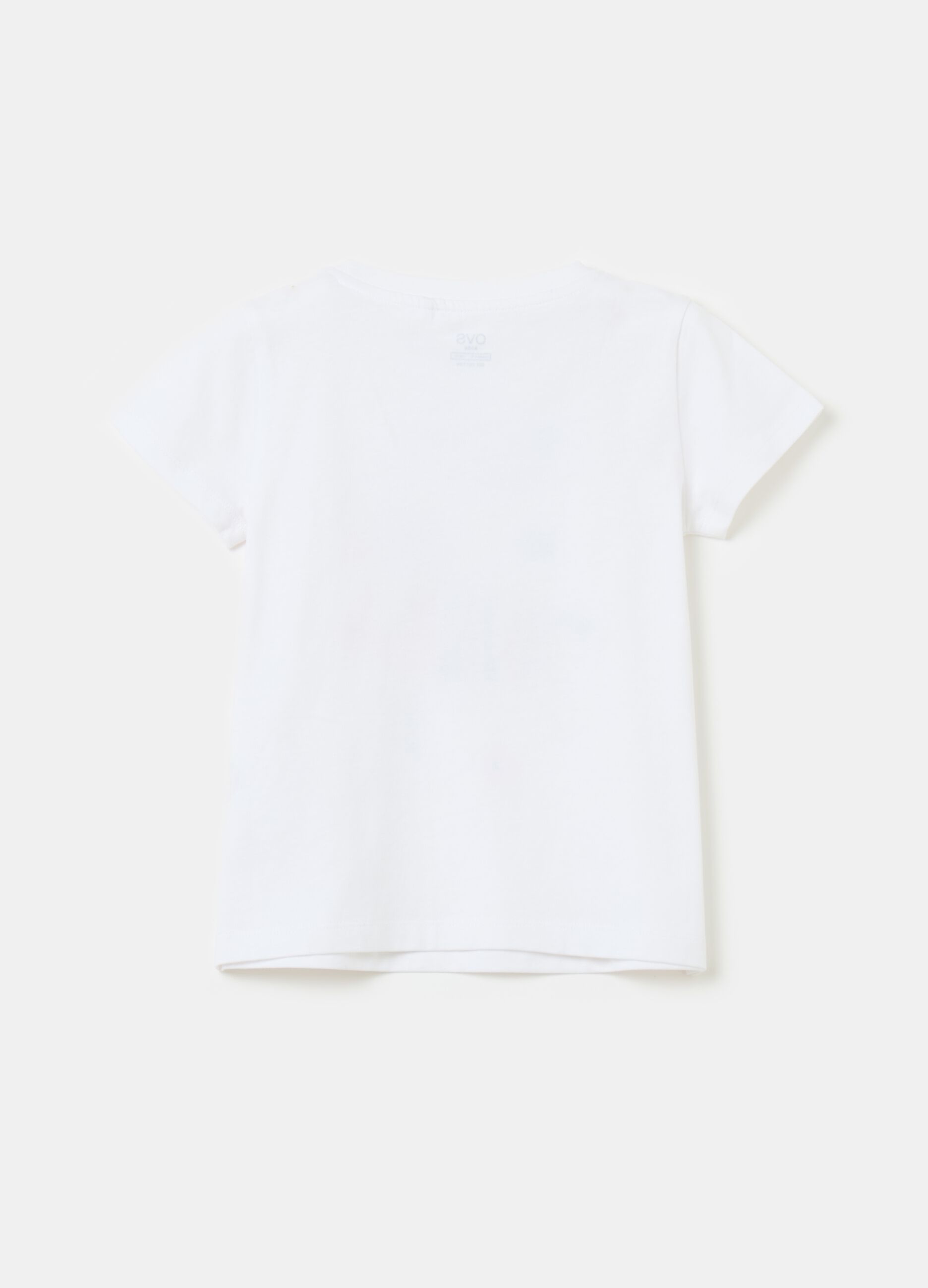 Camiseta de algodón orgánico con estampado