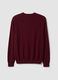Roter Regular-Fit-Pullover aus reinem Kaschmir_2