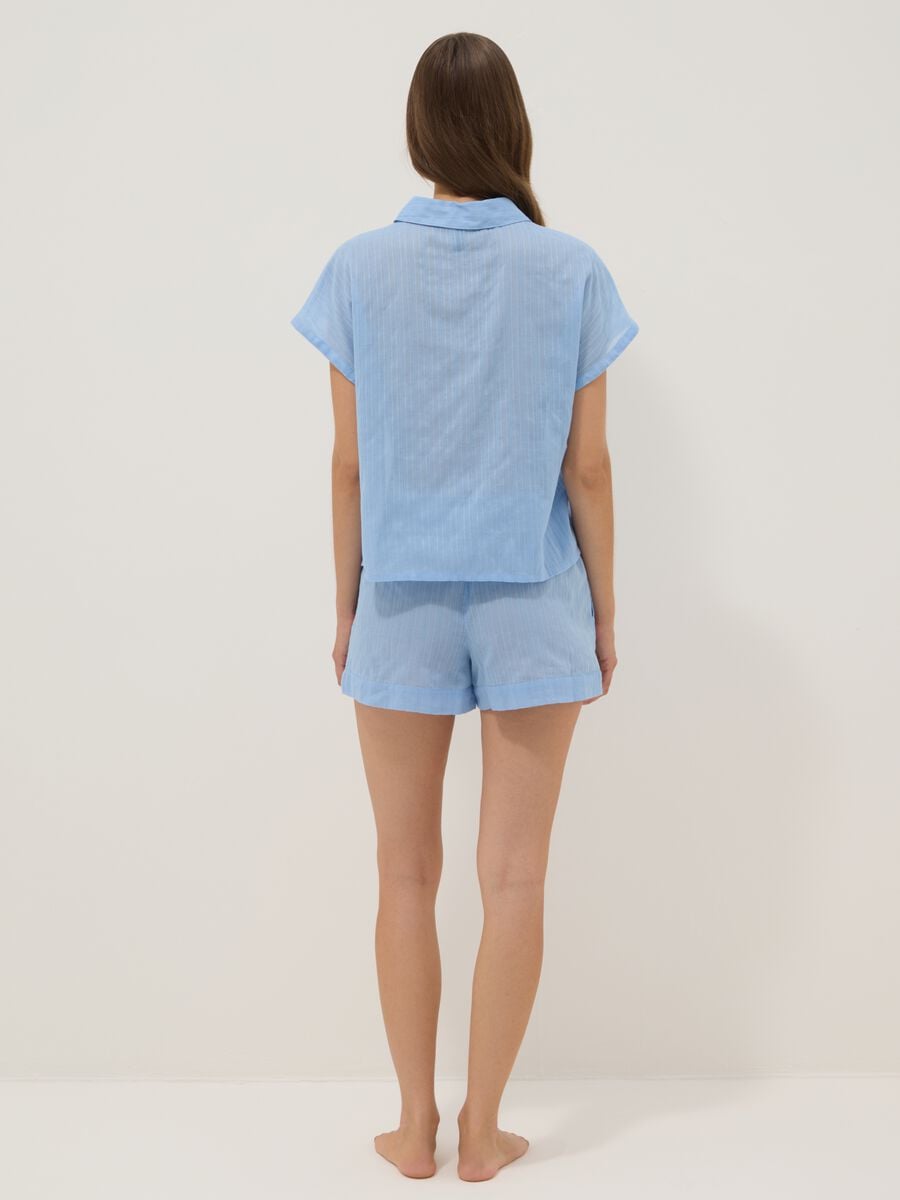 Pijama azul-claro em algod&atilde;o org&acirc;nico_3