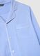 Regular fit blue pure cotton pyjamas_5