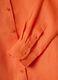 Orange pure linen regular fit shirt_5