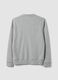Grey crew-neck cotton-blend sweatshirt, regular fit_5