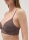 Brown lace wireless bra_3