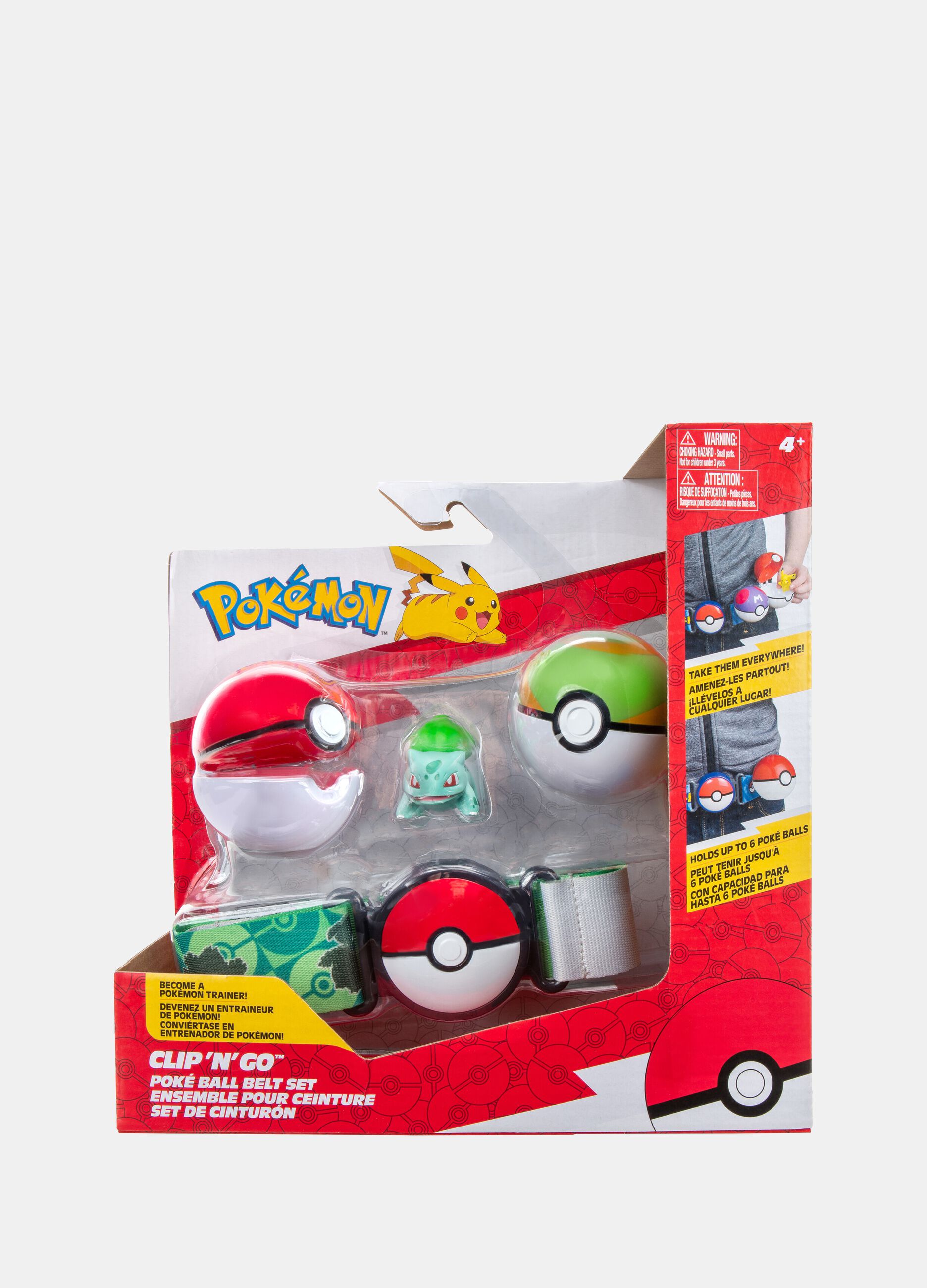 Pokémon Set Clip 'n' Go Poké Ball cinturón Sneasel