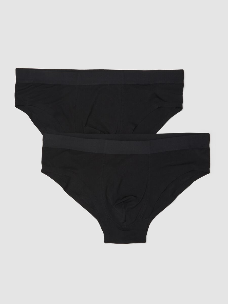 Black stretch modal briefs 2-pack_4