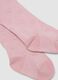 Bipack di collant rosa in cotone organico elasticizzato_2