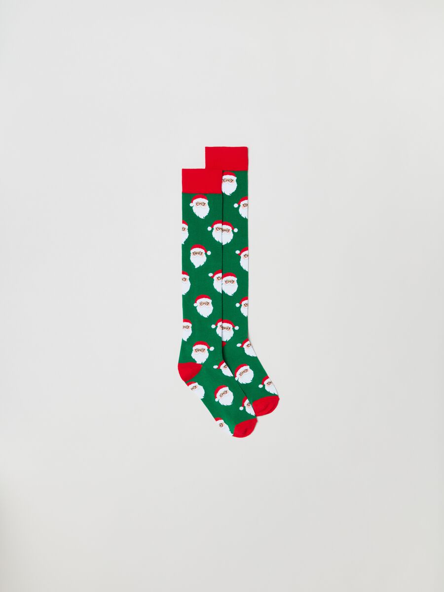 Pack cinco calcetines largos navideños_1