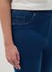 Blue Bootcut Trousers in Stretch Cotton Regular Fit_3