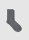 Long grey stretch socks_0
