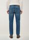 Jeans de ganga azul em algod&atilde;o puro, regular fit_2