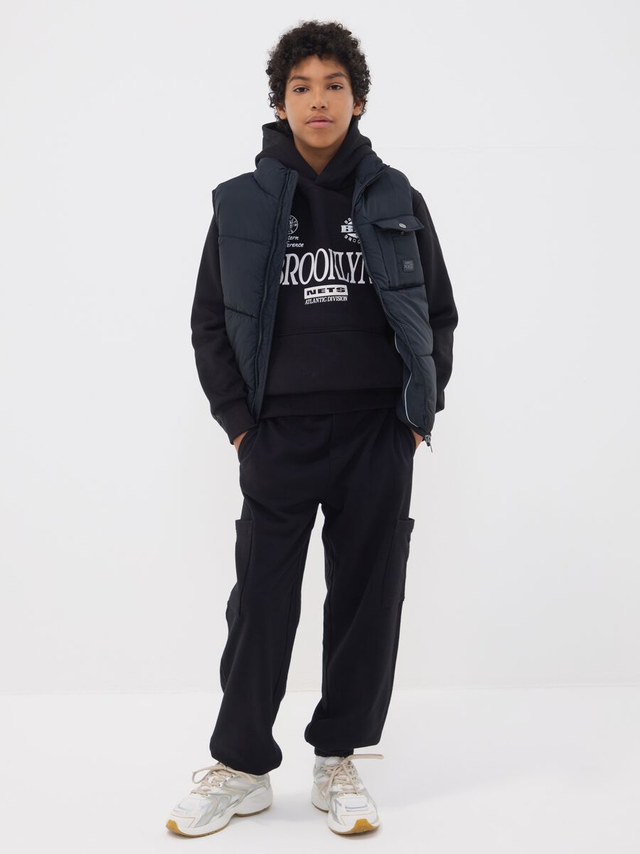 &Mu;&alpha;ύ&rho;&omicron; relaxed cargo jogger &pi;&alpha;&nu;&tau;&epsilon;&lambda;ό&nu;&iota; &alpha;&pi;ό 100% &beta;&alpha;&mu;&beta;ά&kappa;&iota; &gamma;&iota;&alpha; &alpha;&gamma;ό&rho;&iota;_1