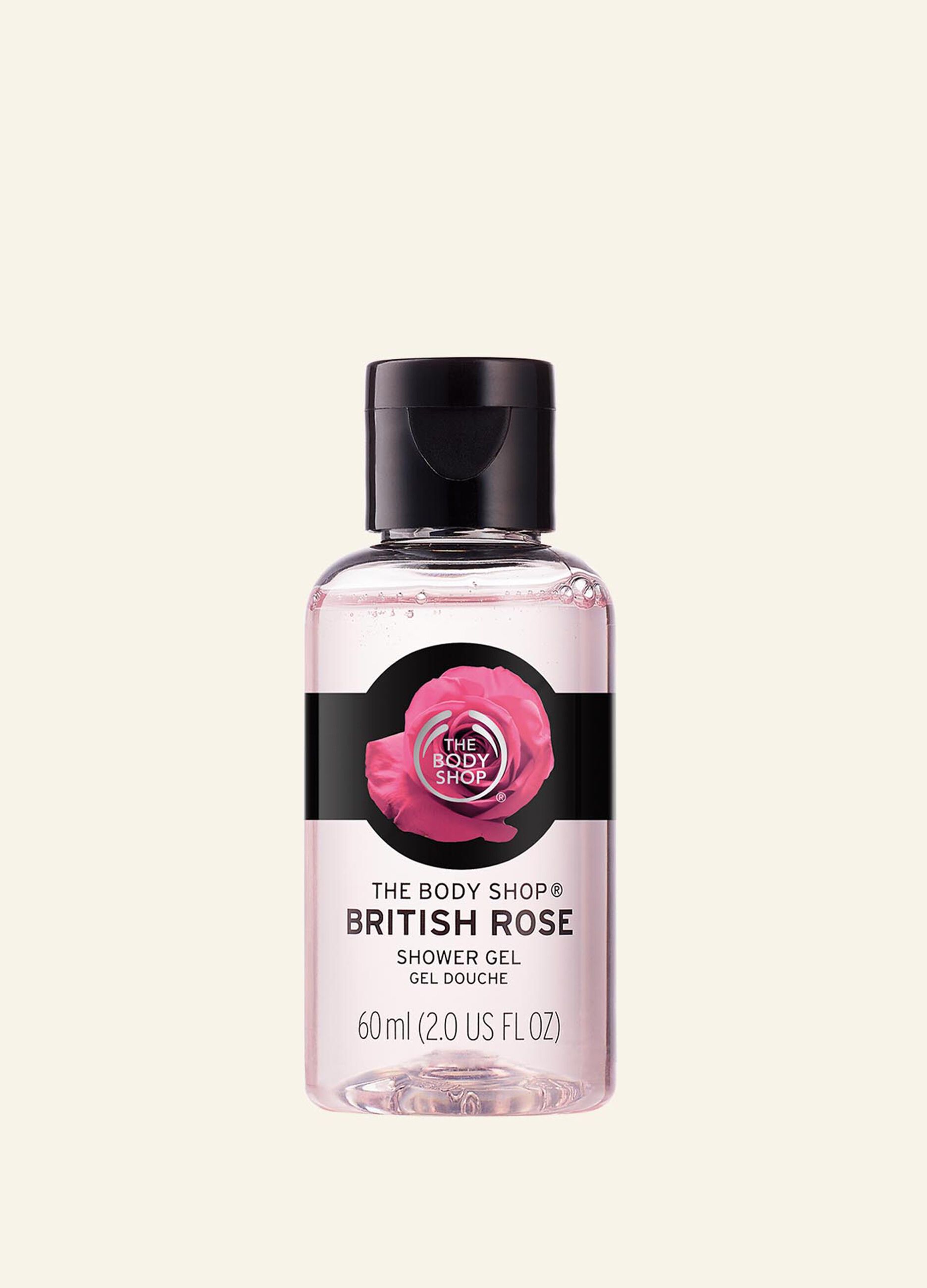 Gel de ducha British Rose 60ml The Body Shop