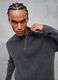 Half-Zip Ribbed Knit Vintage Grey_3