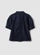 Regular-Fit Jeanshemd aus reiner Baumwolle mit kurzem Arm und Bindeband_6