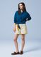 ALTAVIA SAILING Langarm-Poloshirt in Blau aus reiner Baumwolle_0