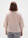 Pink regular fit stretch blend T-shirt_3
