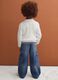 Blue pure cotton relaxed-fit jeans_1