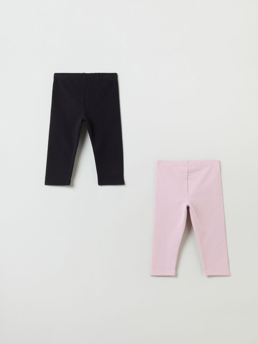 Two-pack stretch leggings_1