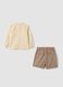 Multicolour Linen and Cotton Blend Set for Boys_1