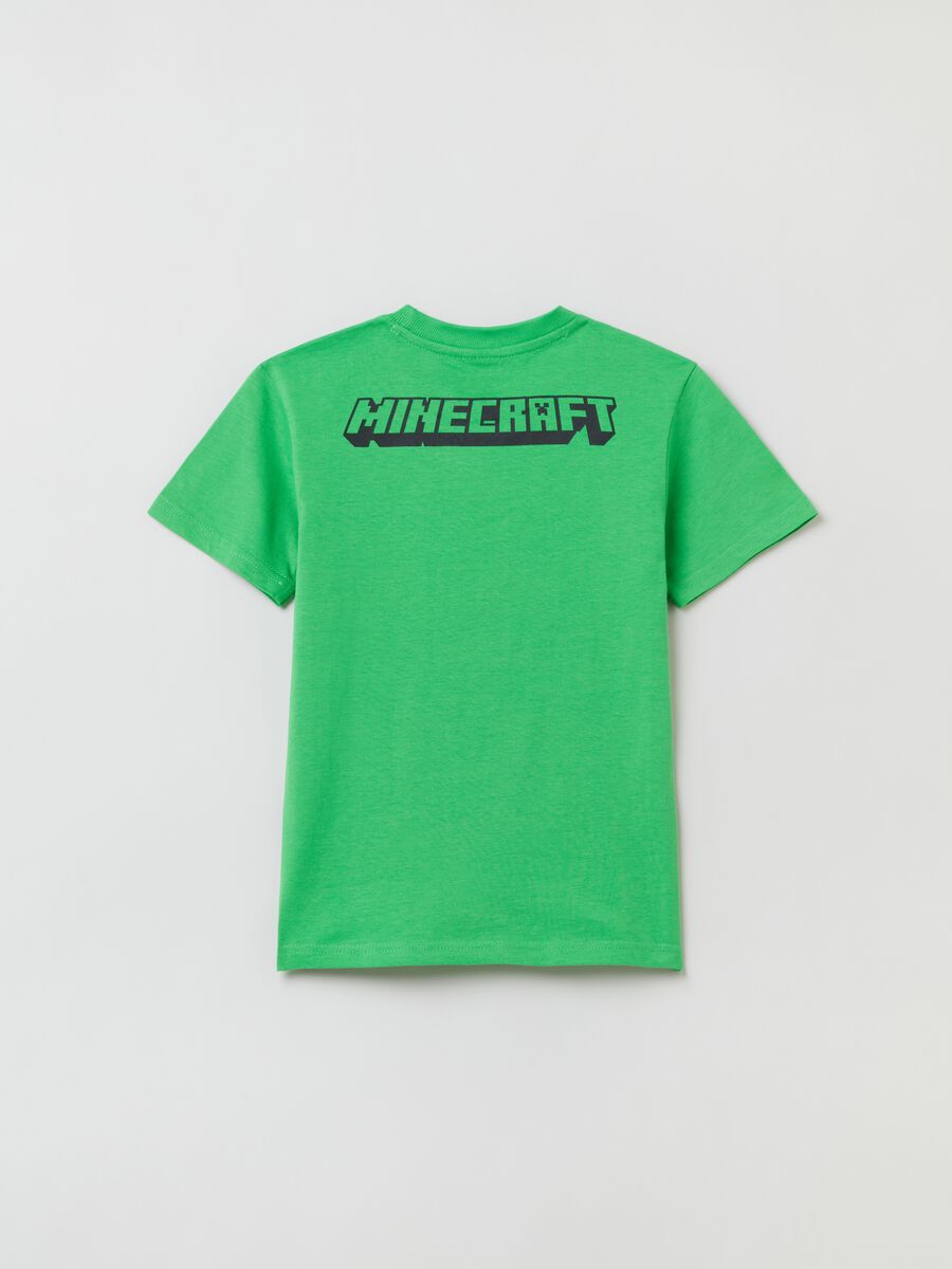 T-shirt in cotone con stampa Minecraft_1